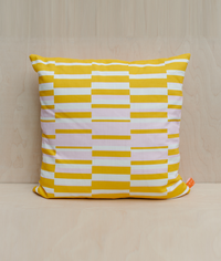Cushion - Solstice - Mustard / Pink - 45cm